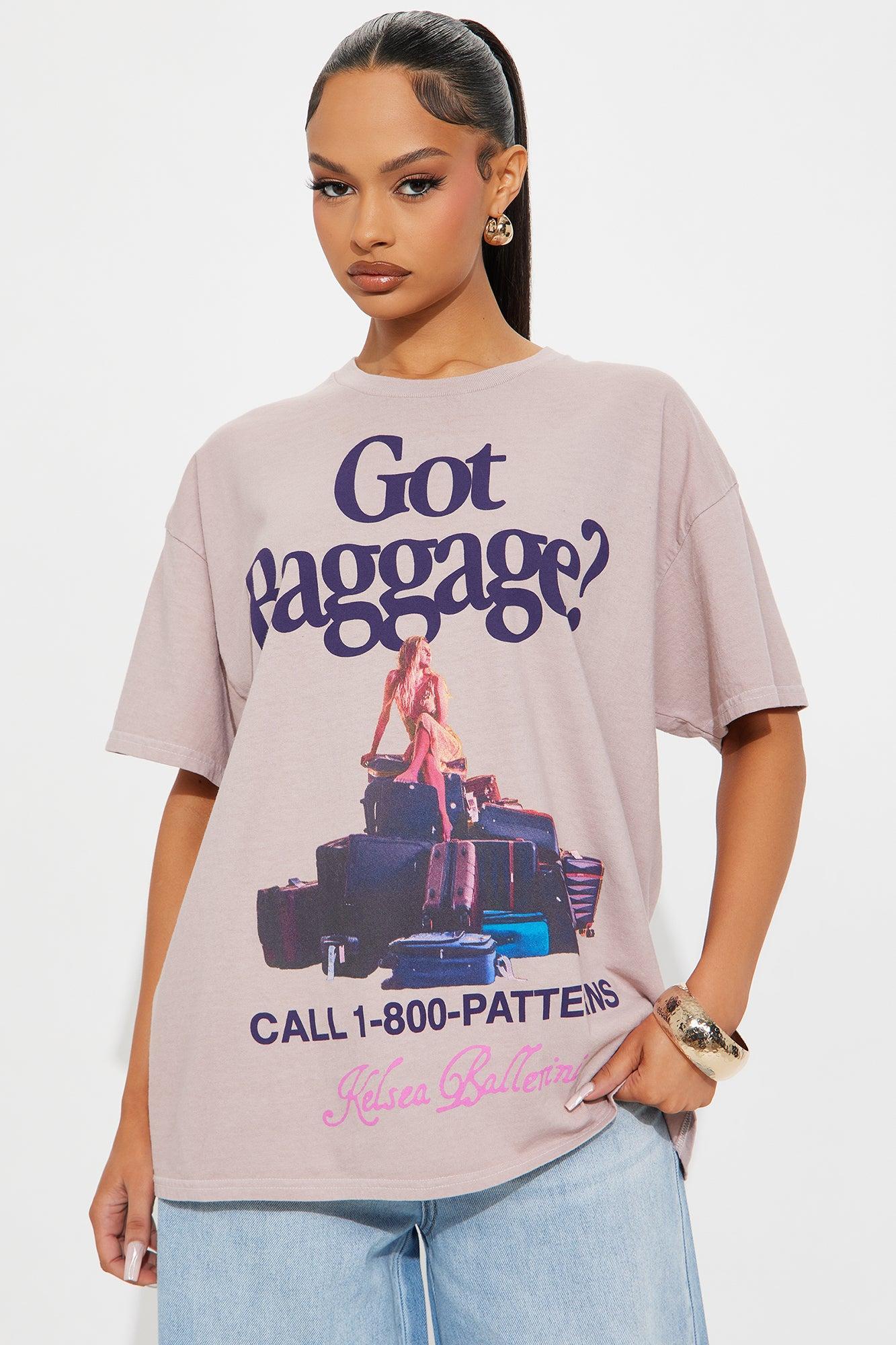Baggage Kelsea Ballerini Washed Oversized Tee - Sand Female Product Image