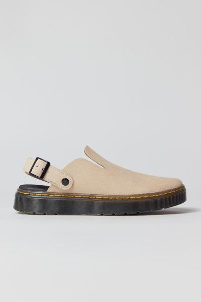 Dr. Martens Womens Carlson Suede Buckle Strap Clogs Product Image