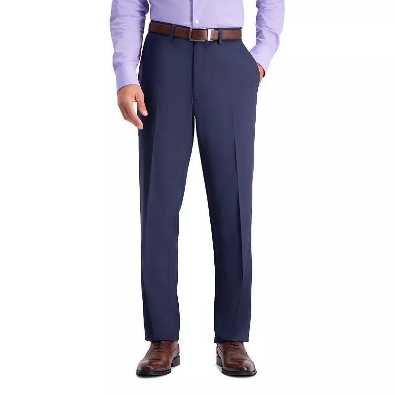 Mens Haggar Travel Performance Tailored-Fit Stretch Flat-Front Suit Pants Product Image