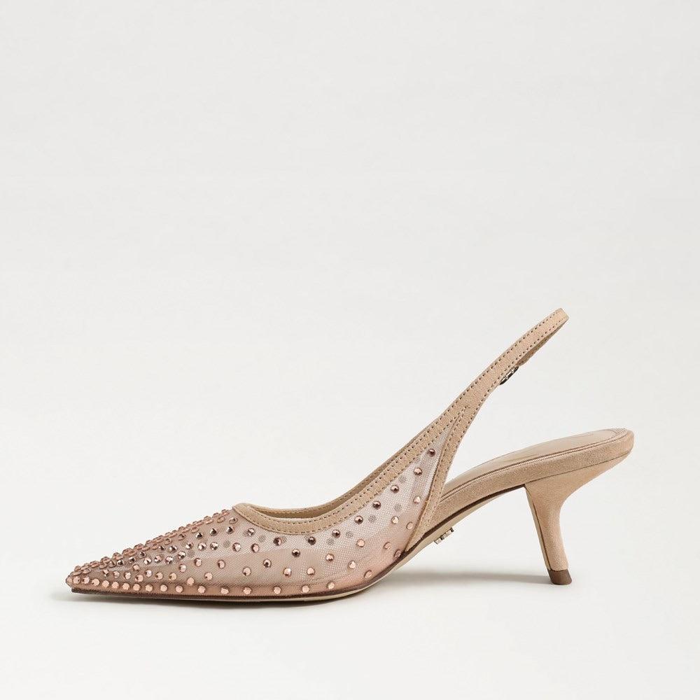 Bianka Mesh Slingback heels Product Image