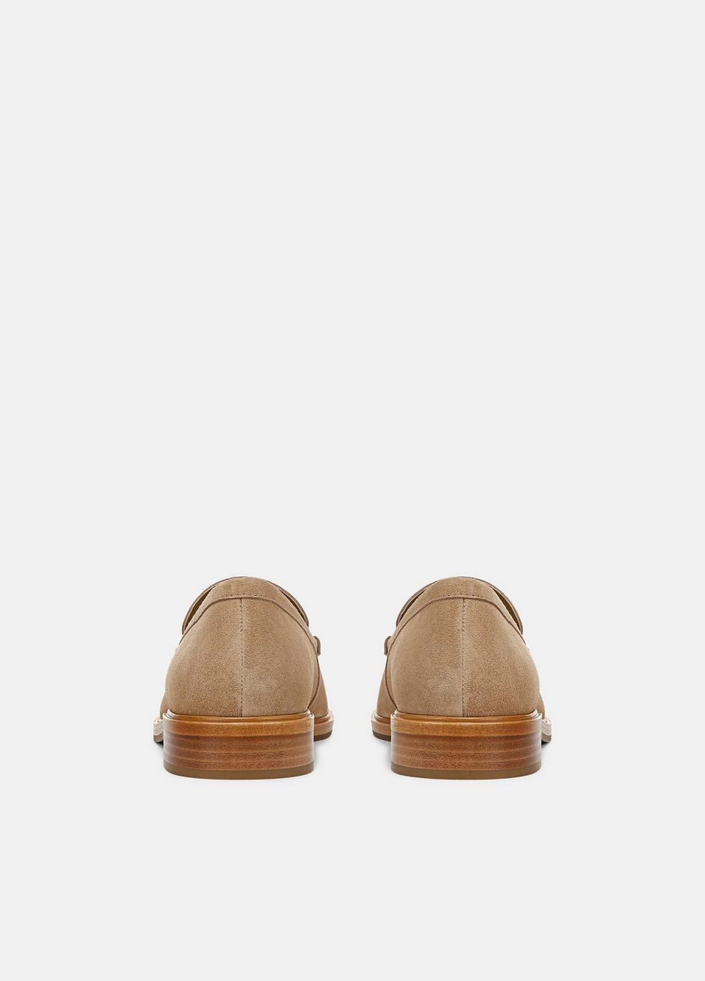 Mens Rafael Suede Loafer, New Camel, Size 9 Vince Product Image