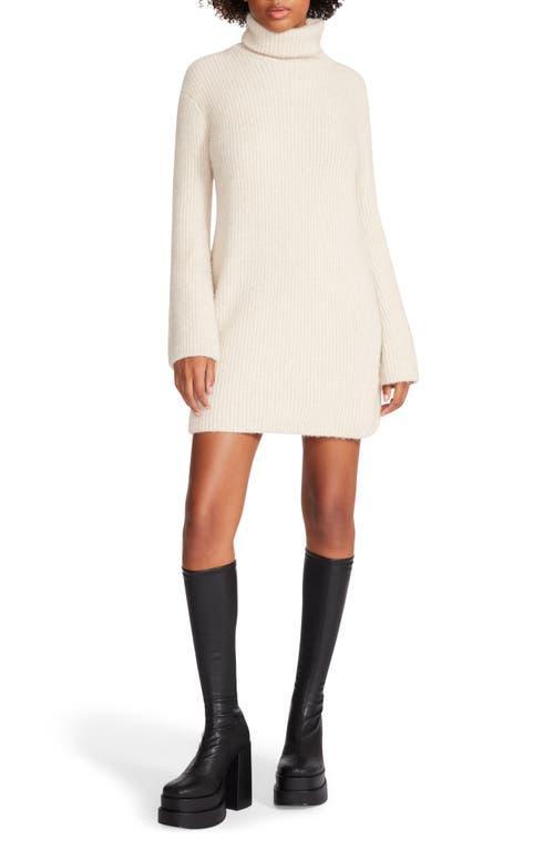 Steve Madden Abbie Sweaterdress (Oatmeal) Women's Dress Product Image