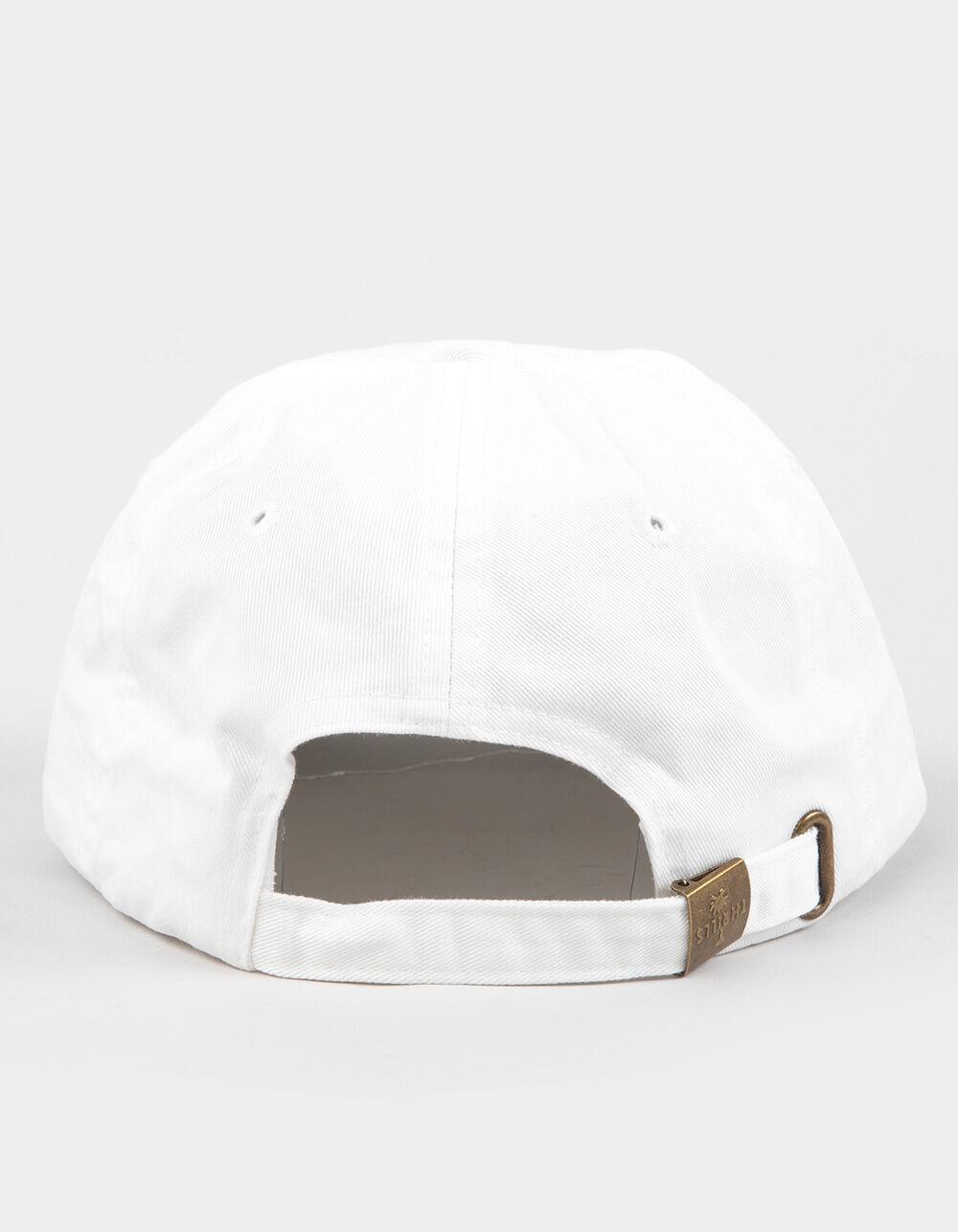 THRILLS Shadow 6 Panel Strapback Hat - WHITE Product Image