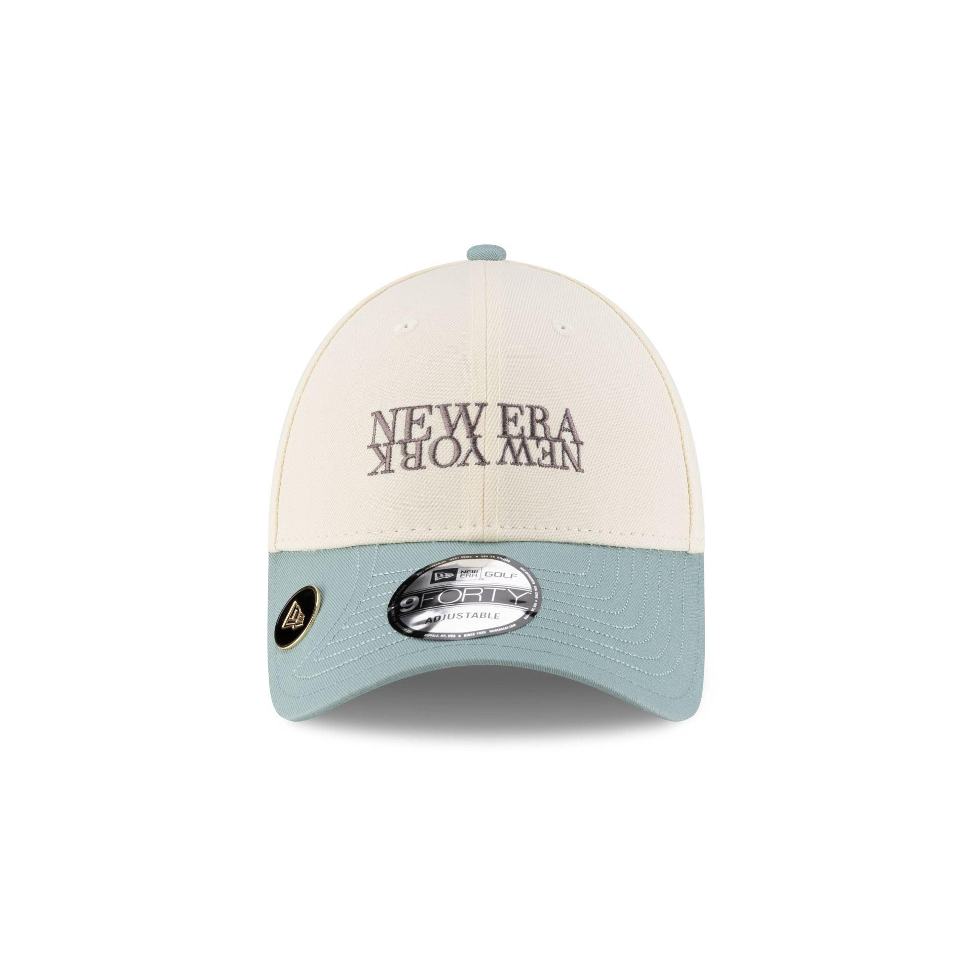 New Era Cap Two-Tone Ballmarker Black 9FORTY Adjustable Hat Male Product Image
