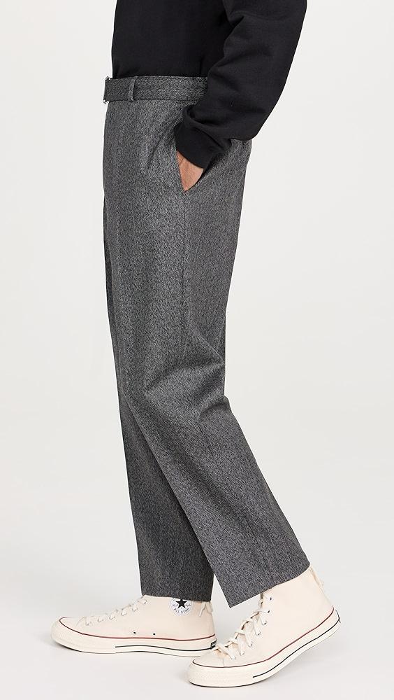 Officine Generale Italian Herringbone Wool Pants | Shopbop Product Image