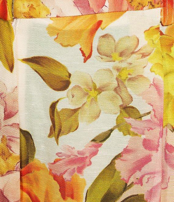 Antonio Melani Kori Linen Coordinating Floral Printed Pant Product Image