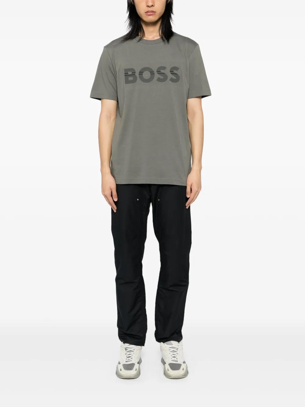 logo patch short sleeves T-shirt Product Image