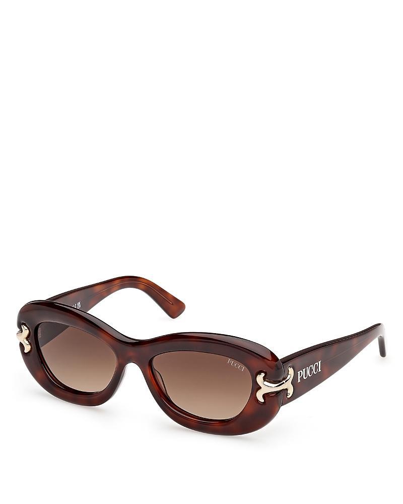 Pucci Geometric Sunglasses, 52mm Product Image