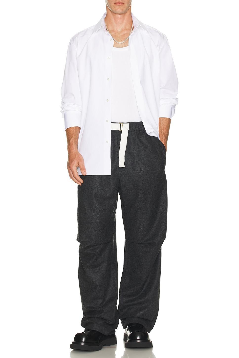 Jordan Wool Relax Fit Military Trousers Product Image