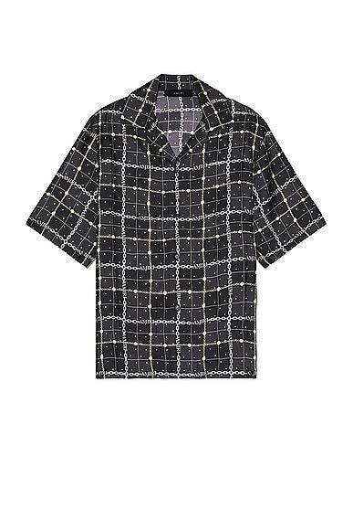 Amiri Charm Check Bowling Shirt Product Image