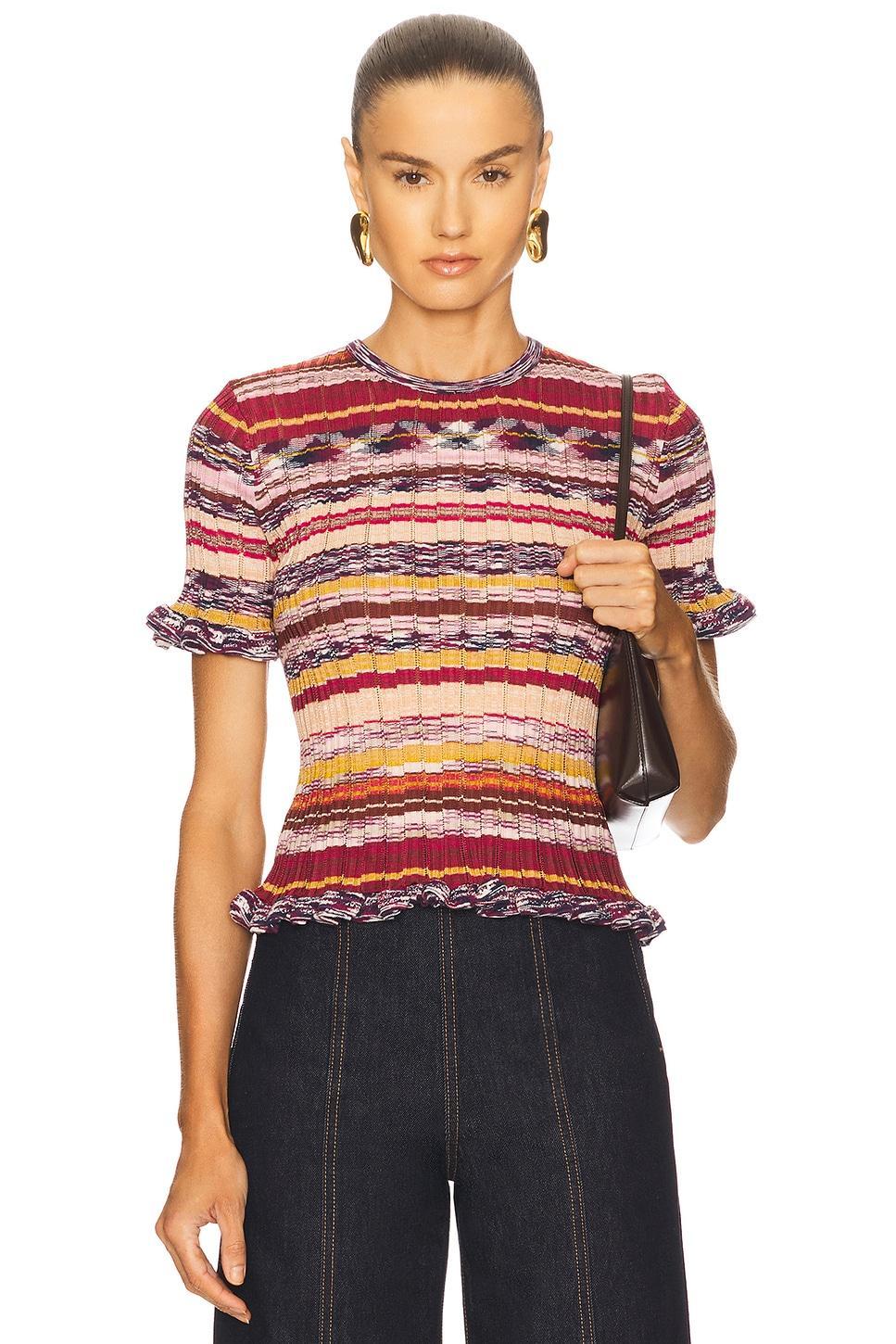 Miya Short Sleeve Knit Top Ulla Johnson Product Image