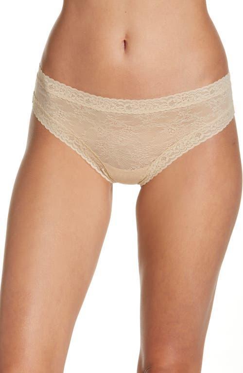 Womens Escape Front Lace Thong Product Image