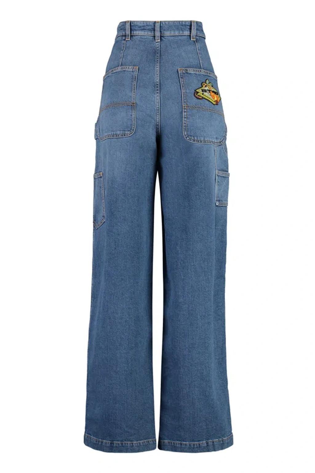 ETRO Jeans In Navy Product Image