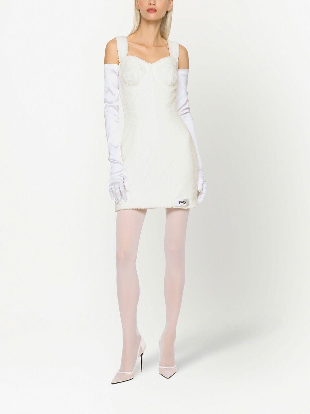 KIM DOLCE&GABBANA terrycloth minidress Product Image