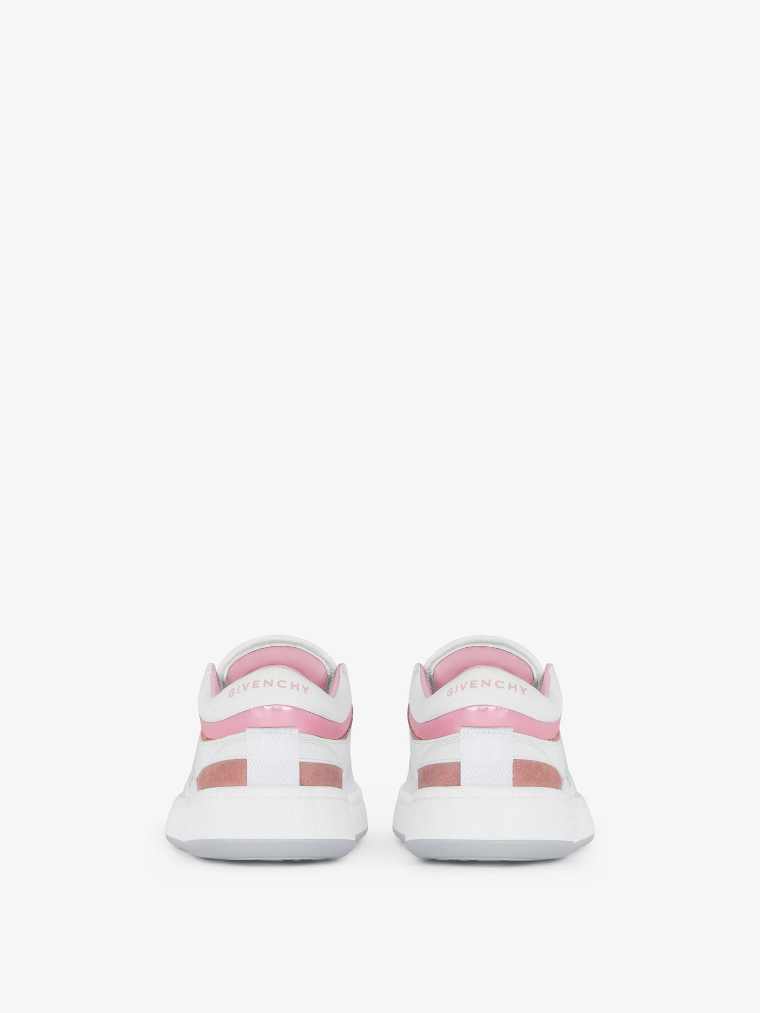 G Move sneakers in mixed leathers Product Image