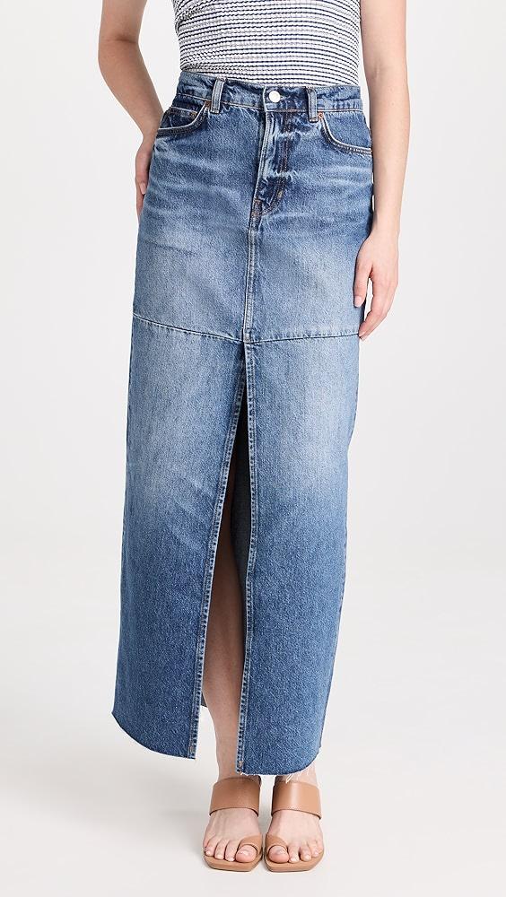 Reformation Tazz Maxi Denim Skirt | Shopbop Product Image