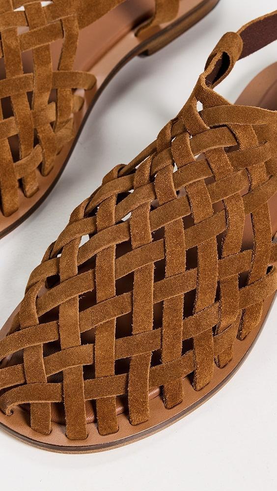 Mansur Gavriel Woven Sandals | Shopbop Product Image