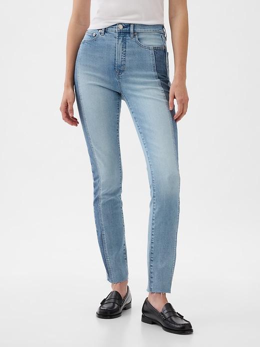 High Rise Vintage Slim Jeans Product Image