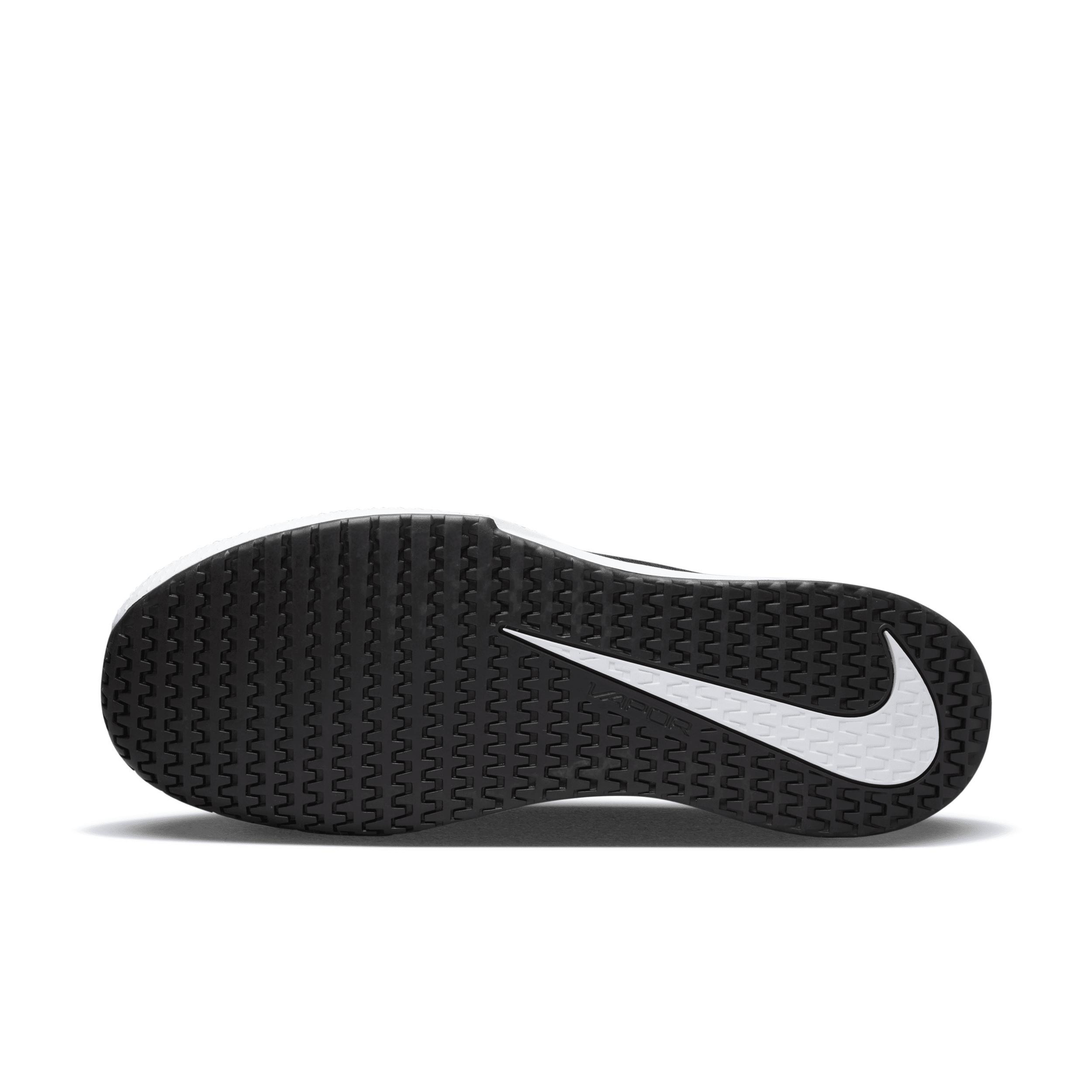 Nike NikeCourt Vapor Lite 2 Women's Hard Court Tennis Shoes, Size: 10, Black White Product Image
