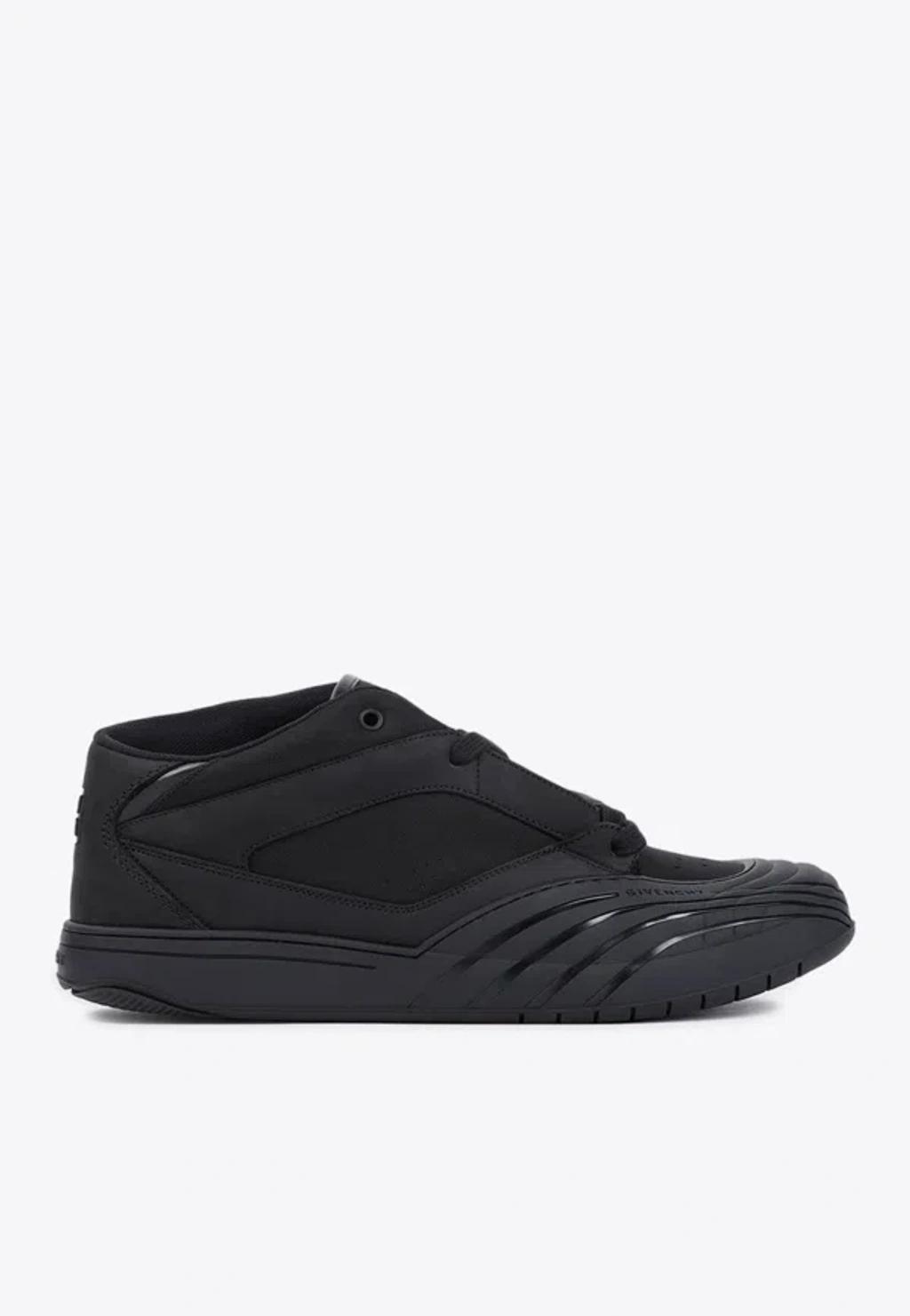 Black Skate Nubuck Sneakers Product Image