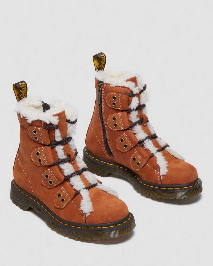 Women's 1460 Lace to Toe Fur Lined Buttersoft Lace Up Boots Product Image