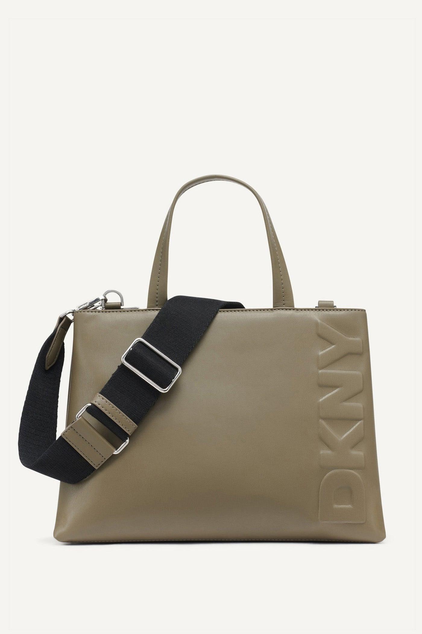 TINSLEY LOGO EMBOSSED SATCHEL BAG Product Image