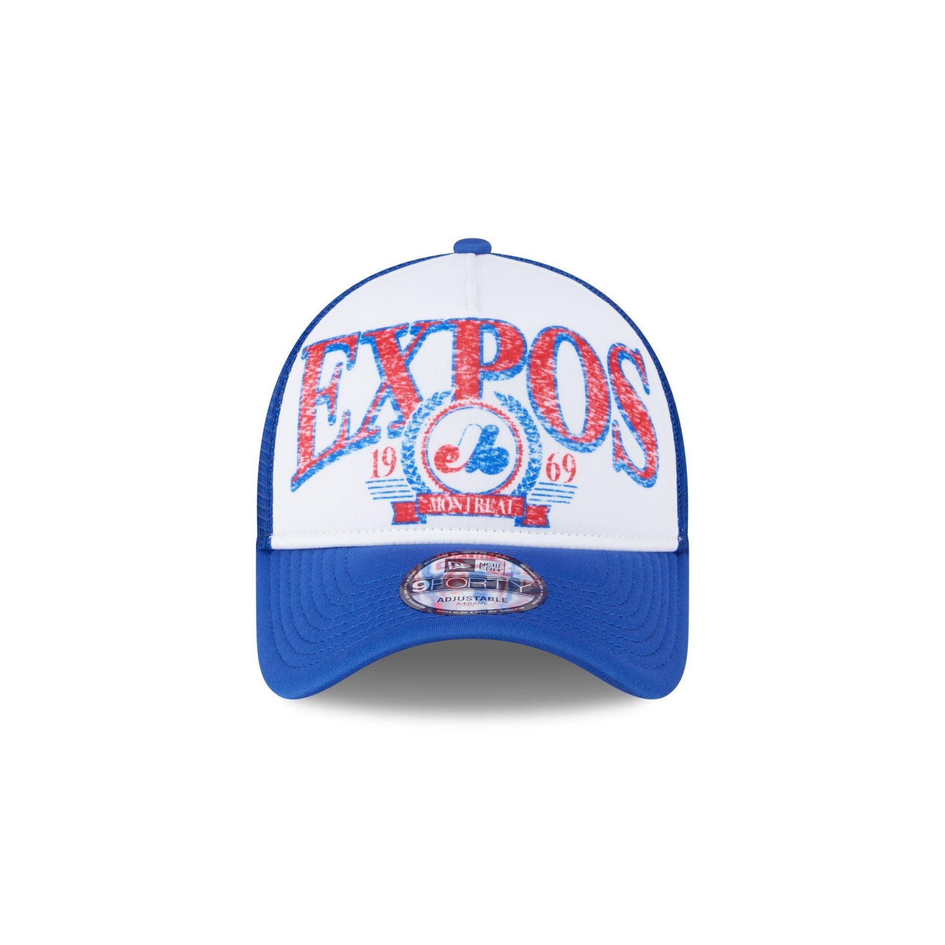 Atlanta Braves Sport Classics 9FORTY A-Frame Trucker Hat Male Product Image