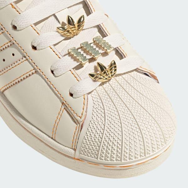 Womens adidas Superstar II Athletic Shoe - Preloved / Core Black / Off White Product Image