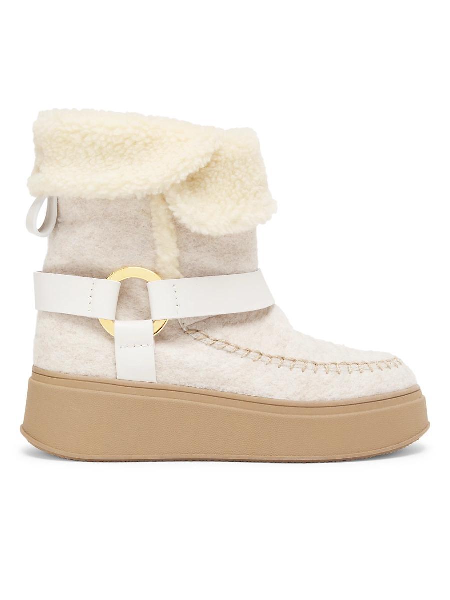 Womens Suki Faux-Fur Ankle Boots Product Image