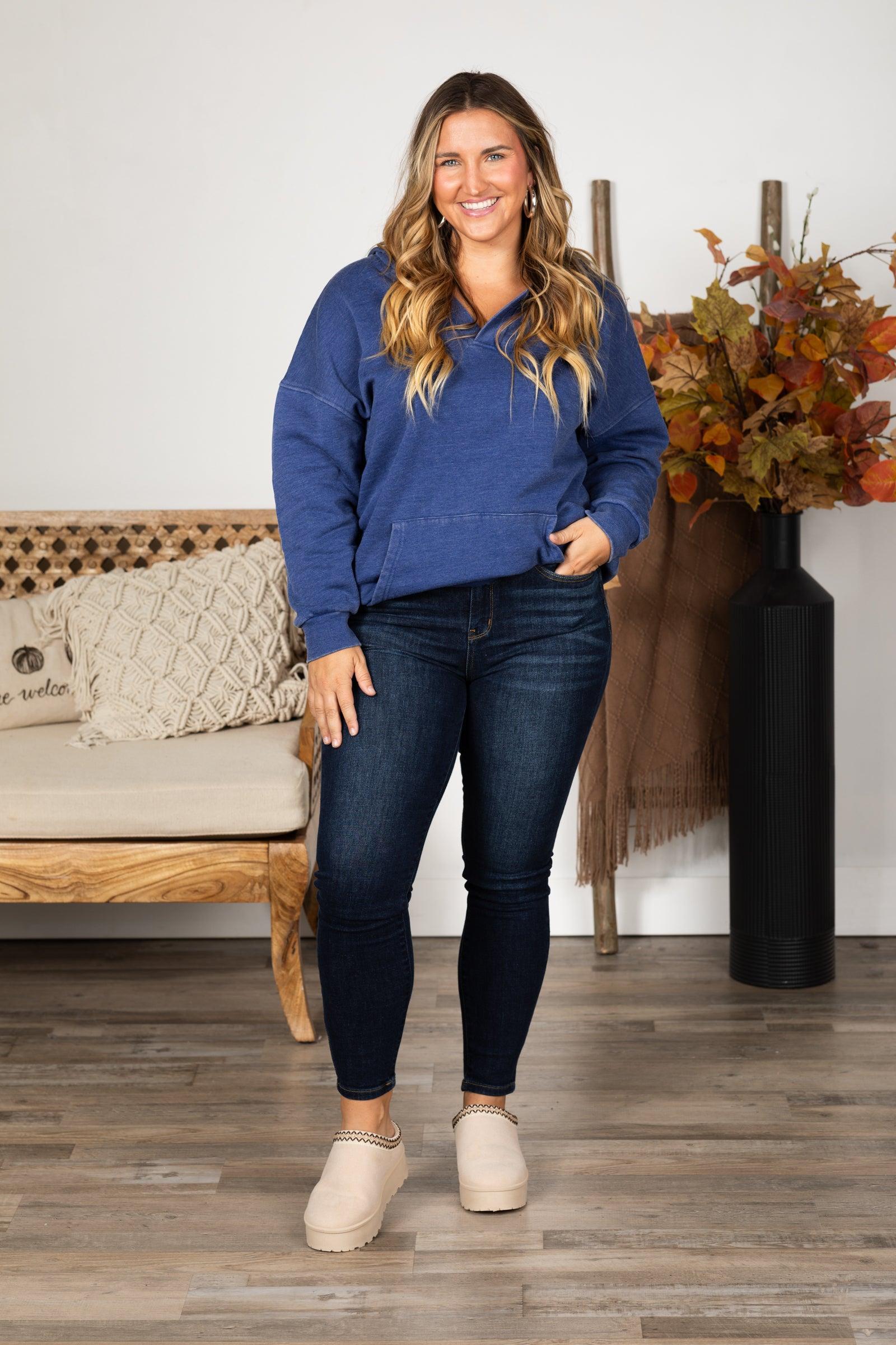 Judy Blue Classic Dark Skinny Jeans Product Image