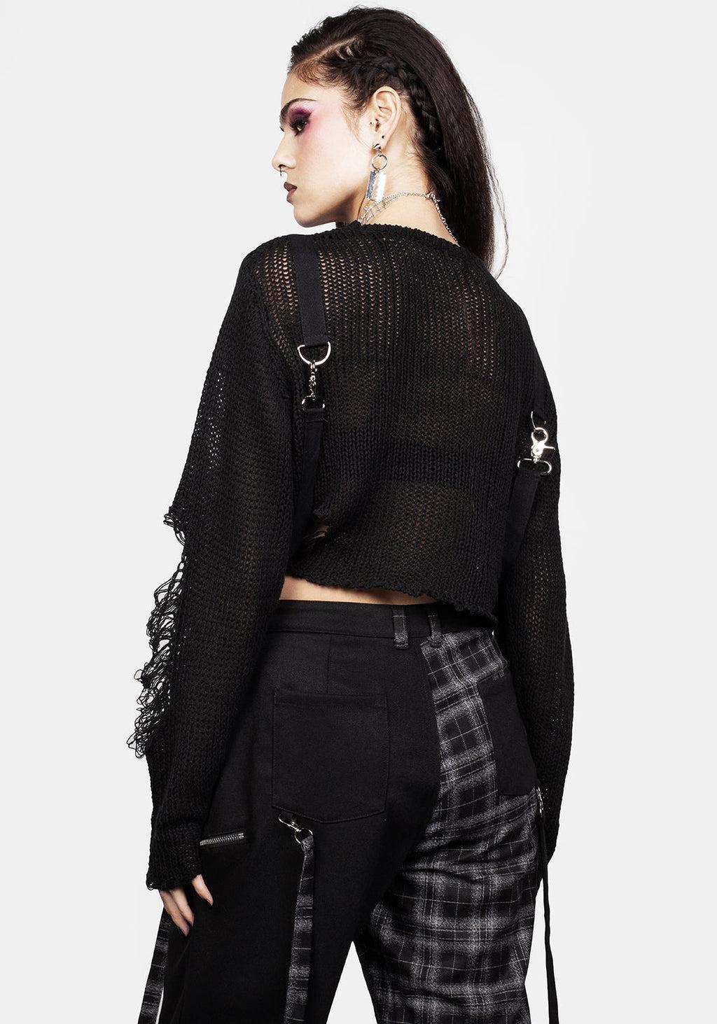 Rebellion Hardware Bondage Sweater Product Image
