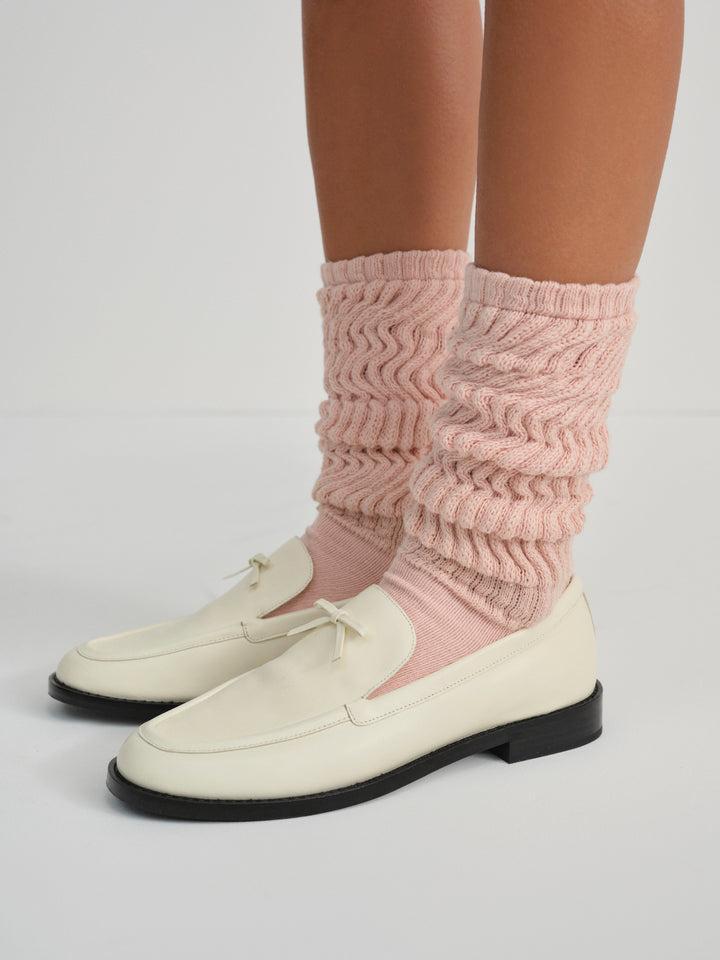 Helena Loafer — Ivory Product Image
