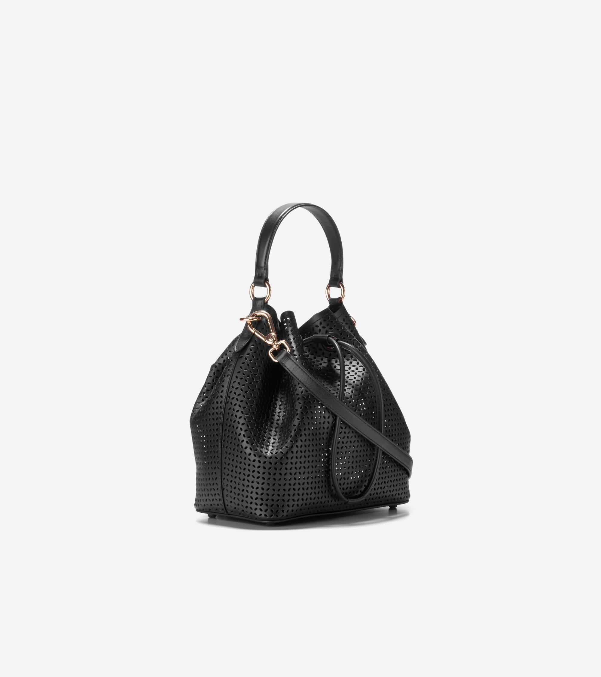 Women's Lidia Leather Bucket Bag Product Image