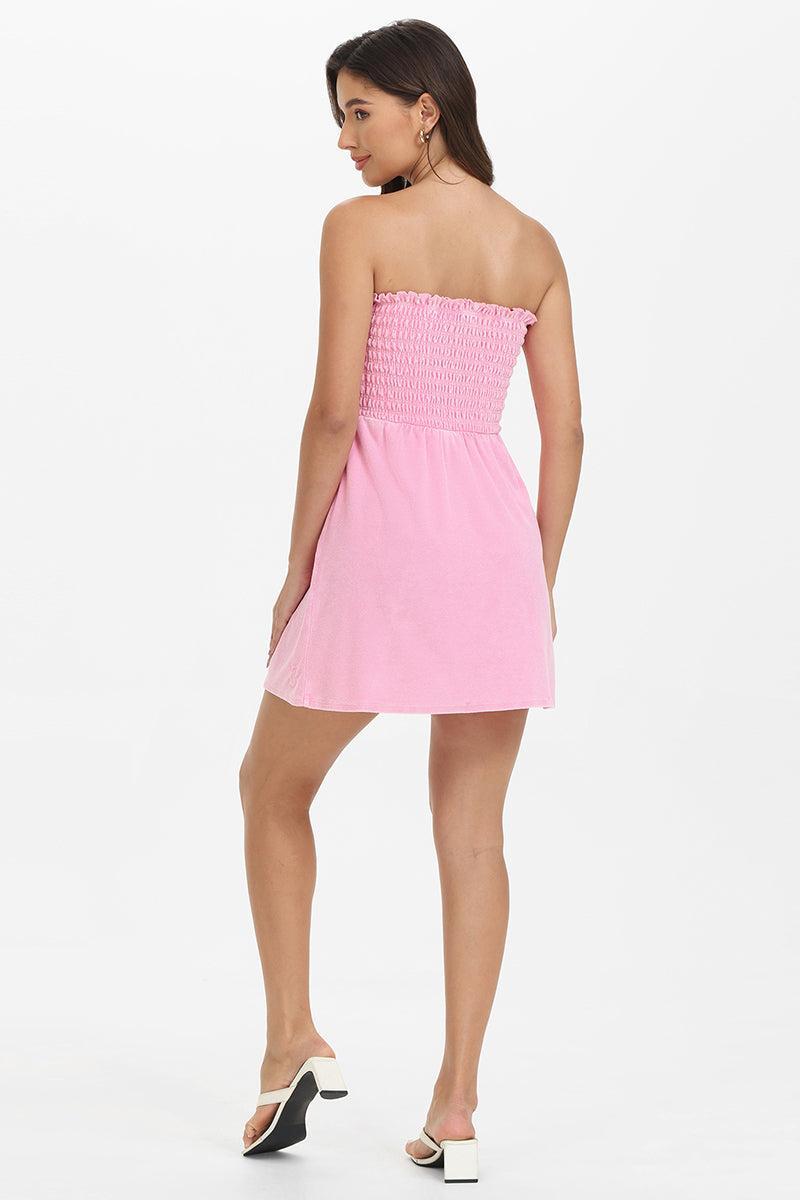 Towel Terry Smocked Dress Product Image