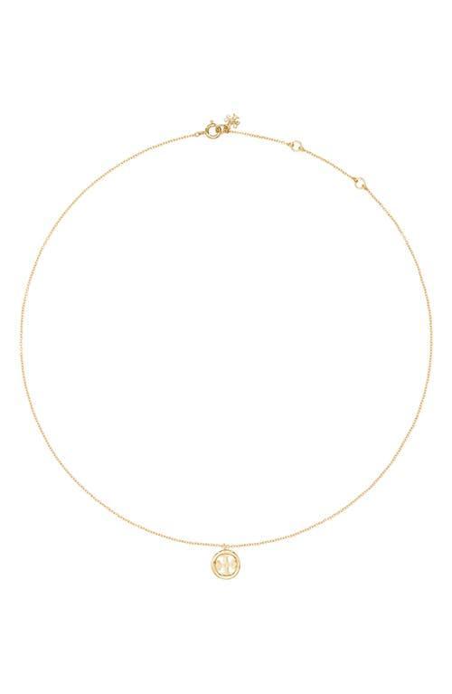 Tory Burch Miller Pendant Necklace, 16 Product Image