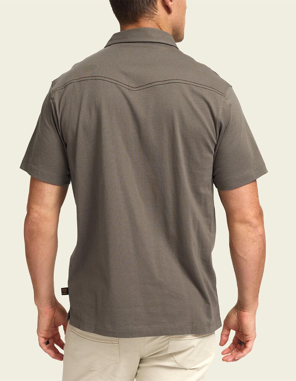 HOWLER BROTHERS Ranchero Mens Polo Shirt - EARTH Product Image