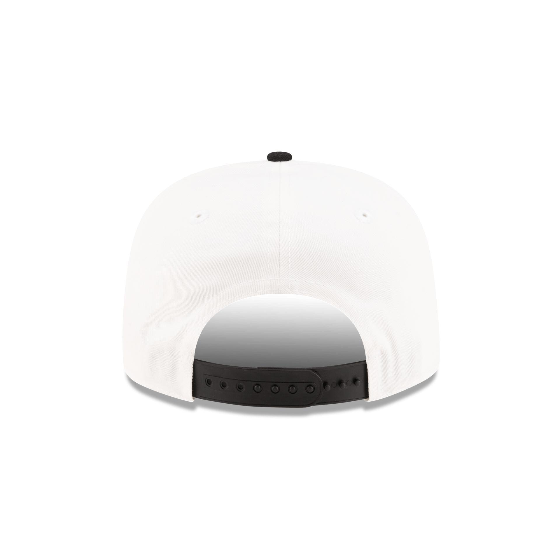 Official College White Golfer Snapback Hat Male Product Image