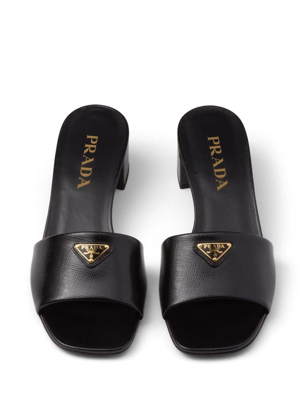 35mm logo-appliqué sandals Product Image