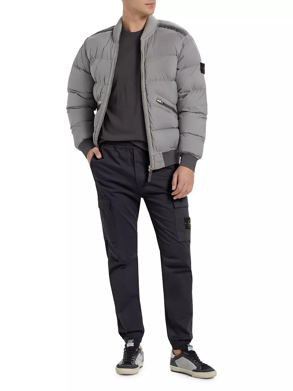 Stretch Cotton-Blend Cargo Pants Product Image