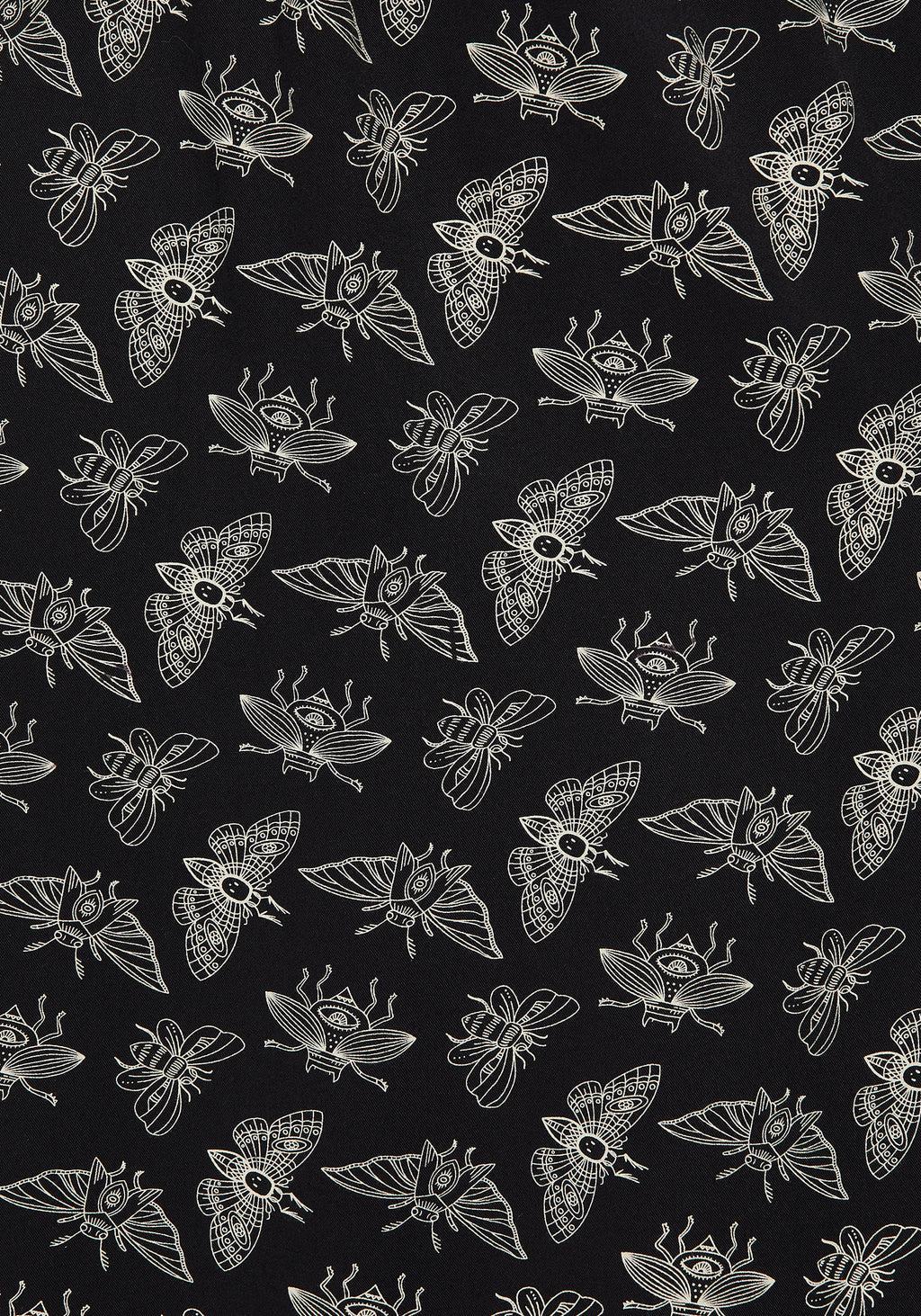 Mortmoth Short Sleeve Midi Dress Product Image