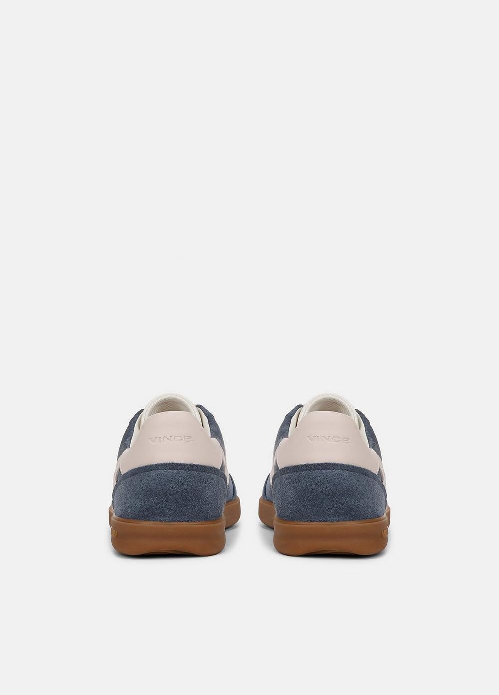 Womens Oasis Suede & Leather Sneaker, Lotus Blush/blue Ink, Size 6 Vince Product Image
