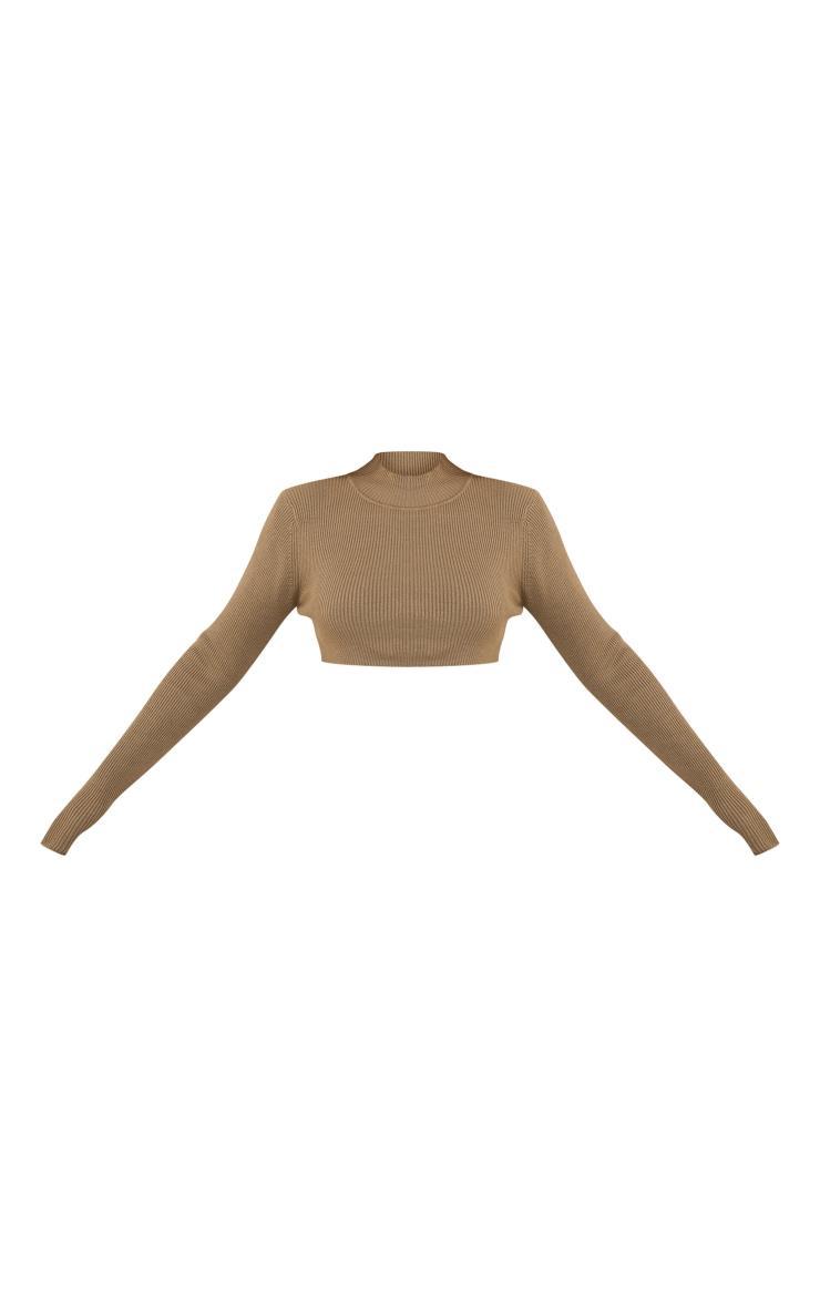 Chocolate Wool Look Pocket Detail Jacket Product Image