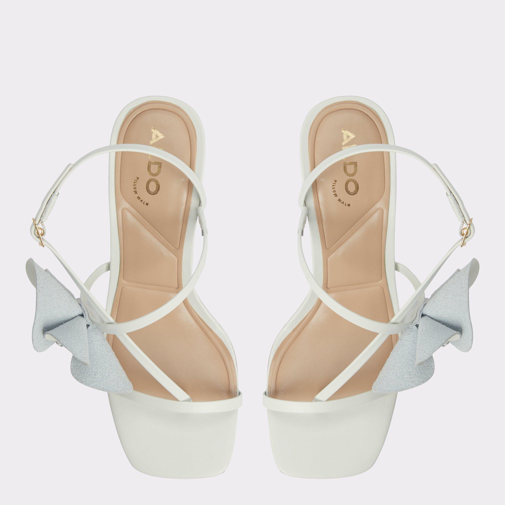 Sandflower White/Bone Women's Strappy sandals | ALDO US Product Image