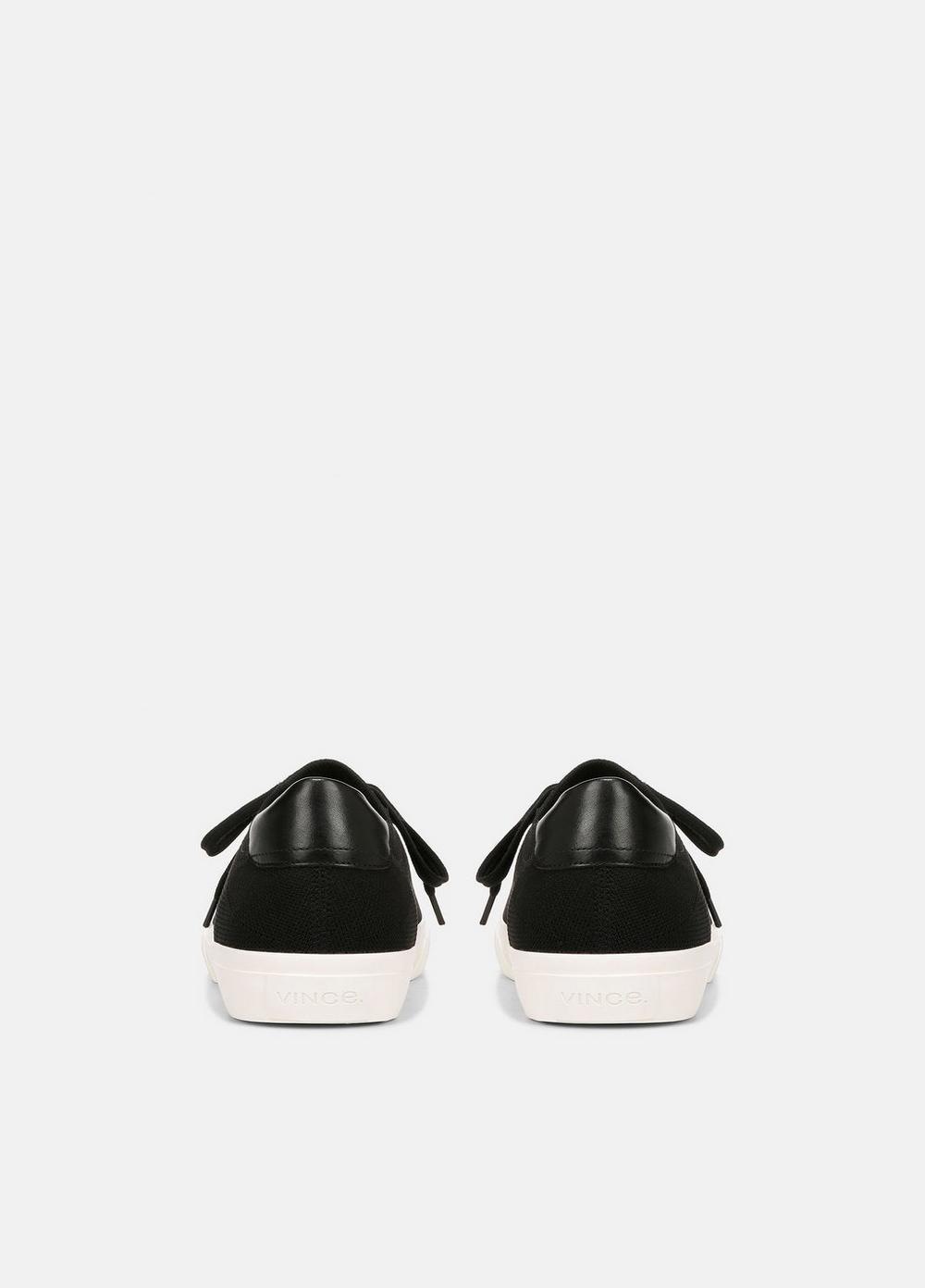 Mens Fulton Knit Sneaker, Black, Size 8.5 Vince Product Image