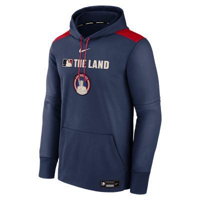 Baltimore Orioles Authentic Collection City Connect Men's Nike Therma MLB Pullover Hoodie Product Image
