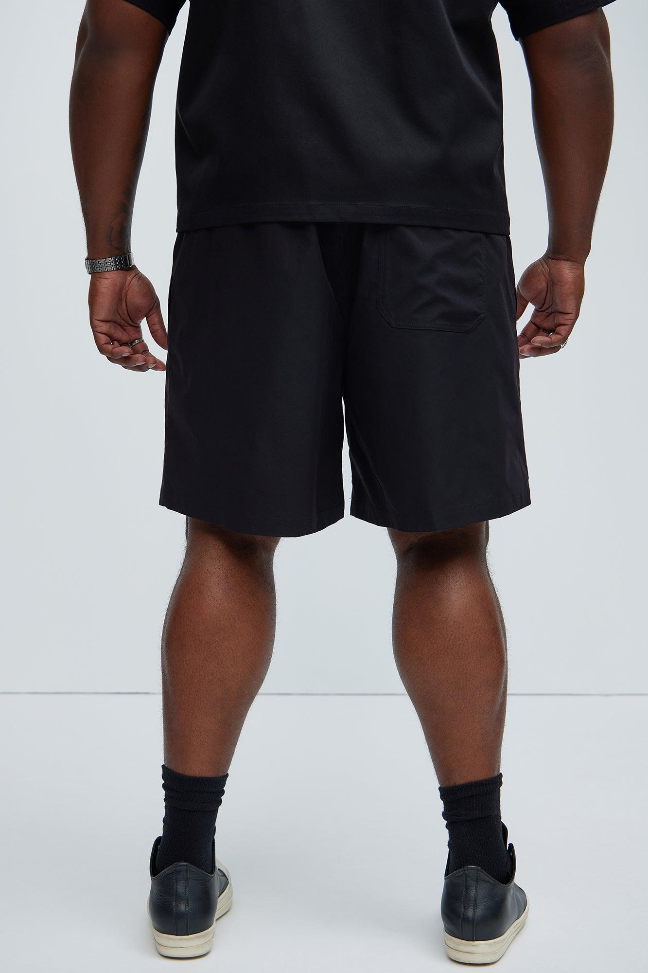 Get Right Utility Nylon Shorts - Black Product Image