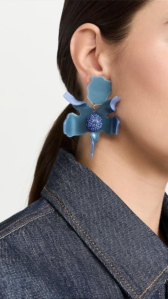 Lele Sadoughi Crystal Lily Earrings | Shopbop Product Image