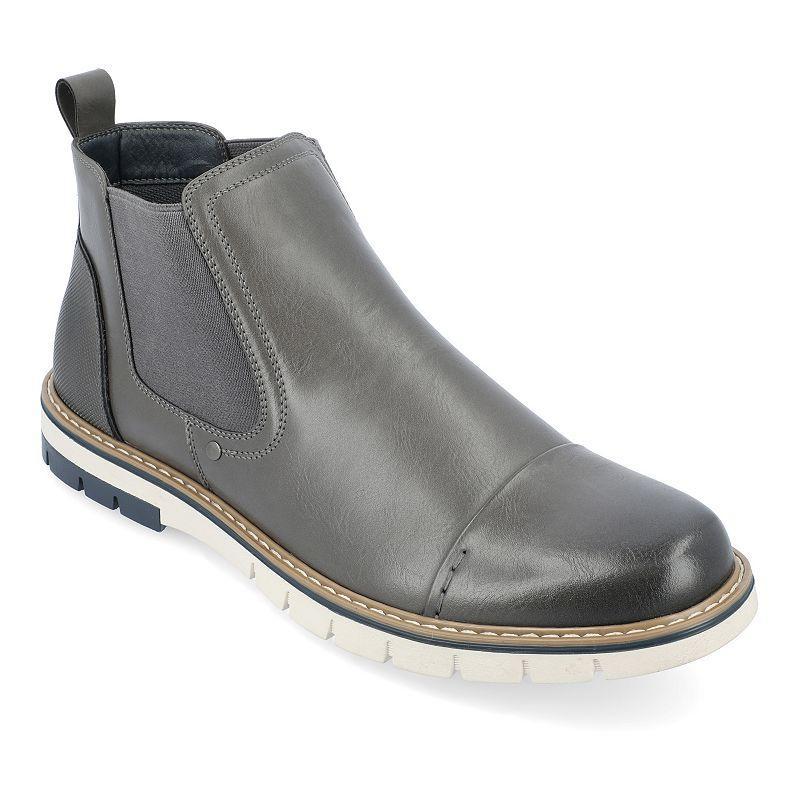 VANCE Waylon Men's Pull-On Chelsea Boots, Size: 8, Brown Product Image