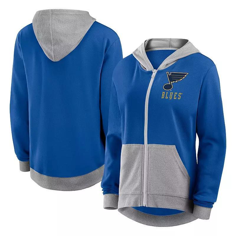 Women's  Brown Cleveland Browns Hit It French Terry Full-Zip Hoodie, Size: 3XL Product Image