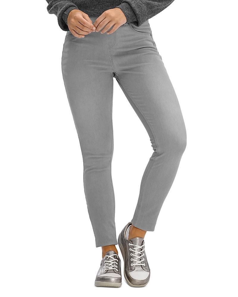 Hue Ultra-Soft High Waist Denim Leggings in White Product Image